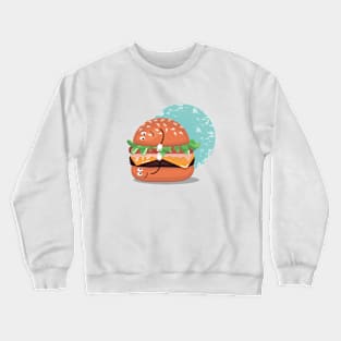 Burger Crewneck Sweatshirt